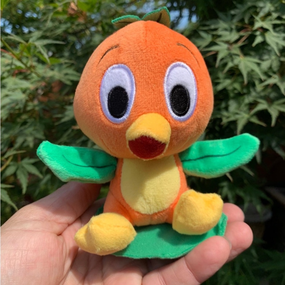 Disney Parks Orange Bird Magnetic Shoulder Pal 5" Plush  Exclusive New No Tags